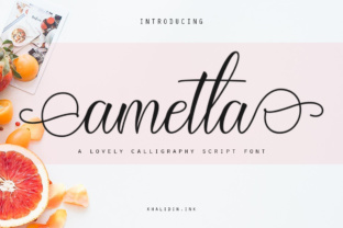 Ametta Script: The Ultimate Feminine Typeface for Brands