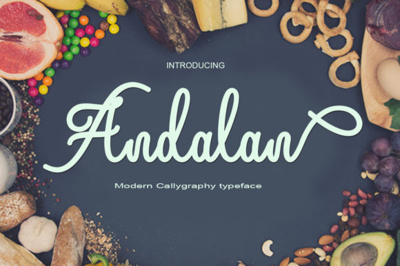Andalan: The Modern Script Font for Polished Branding