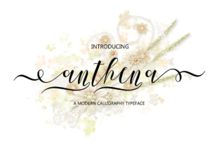Anthena Script: Elevate Your Brand with Modern Calligraphy
