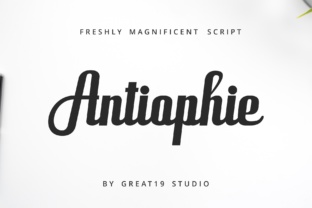 Antiophie Script: Bold Web Typography for Digital Brands