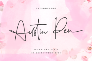 Austin Pen: The Perfect Handwritten Signature Font for Makers