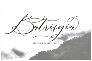 Batrisyia Script: A Modern Typeface for Makers