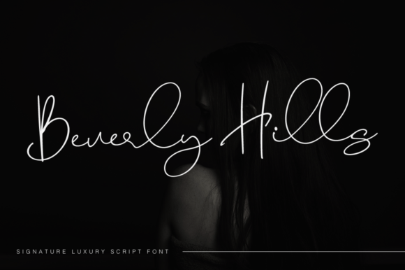 Beverly Hills Script Font for Modern Branding