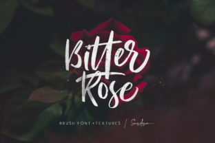 Bitter Rose: A Striking Script Font for Editorial Design
