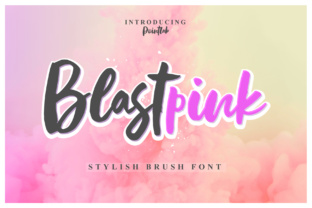 Blastpink Script: A Modern Typeface for Editorial Design