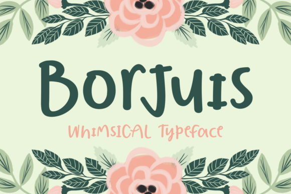 Borjuis: A Whimsical Script Font for Makers