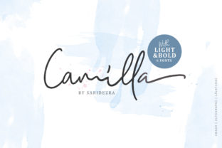 Camilla Family: The Modern Script Typeface for Branding
