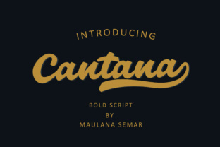 Cantana Script Typeface for Bold Business Branding