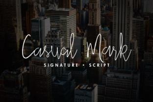 Casual Mark Script: The Perfect Handwritten Typeface for Crafters