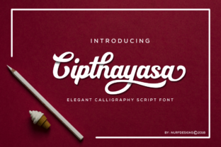 Cipthayasa: Elegant Script Font for Web Design