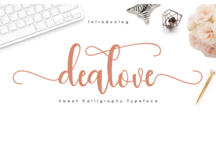 Dealove Script Typeface for Elegant Branding