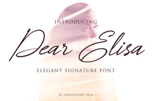Dear Elisa: The Modern Script Font for Branding