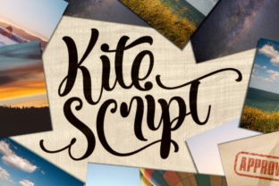 Kite Script: A Playful Typeface for Modern Campaigns