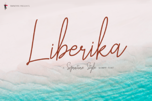 Liberika: The Script Handwritten Font for Campaigns