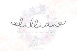 Lillian Script Typeface for Editorial Design