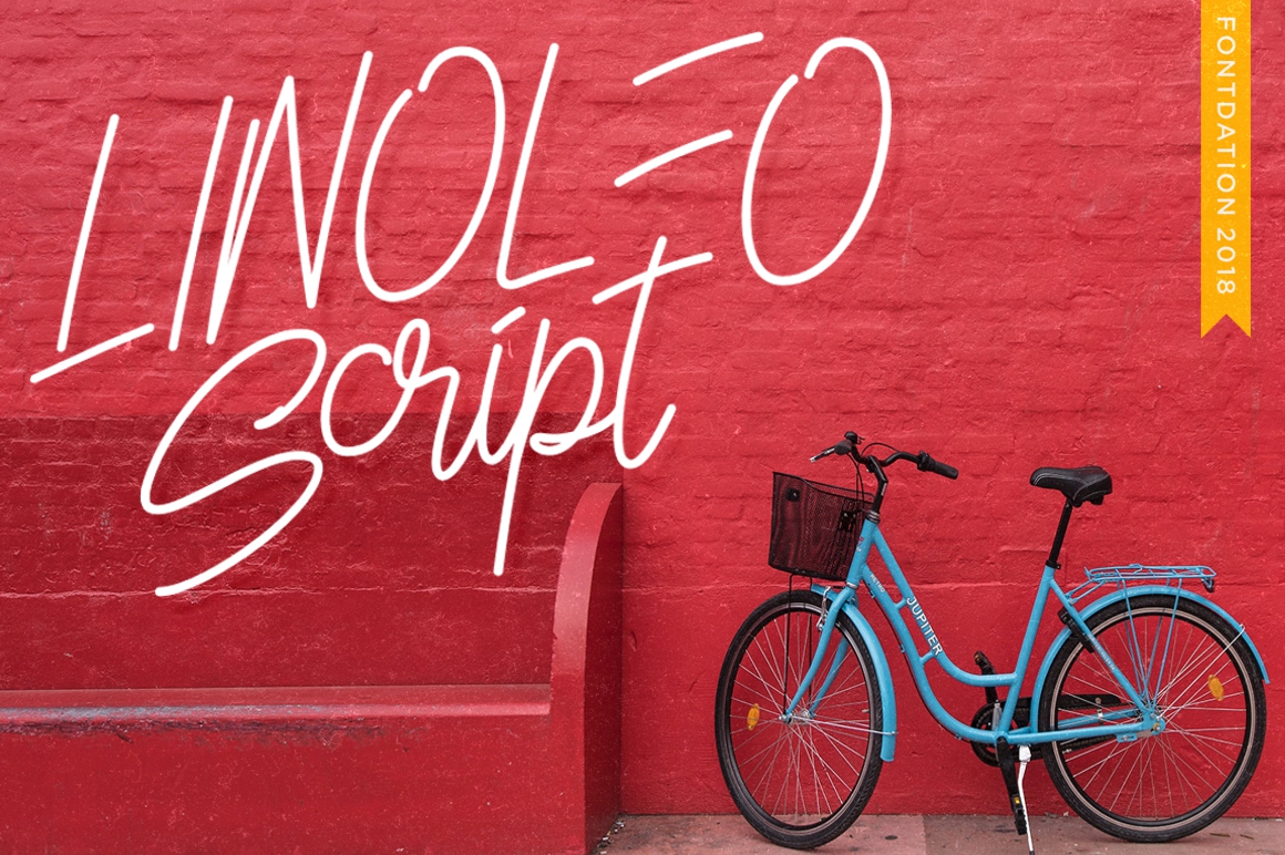 Linoleo Script: A Handwritten Font for Makers