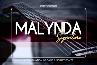 Malynda Duo: A Versatile Script and Sans Typeface