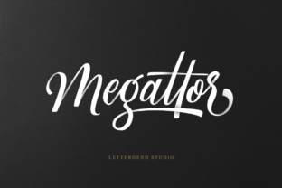 Megattor Script: The Perfect Handwritten Typeface for Crafters