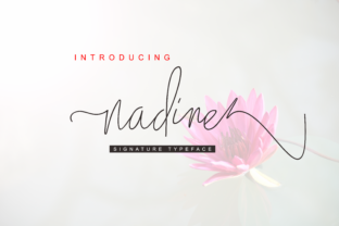 Nadine Script: The Elegant Typeface for Modern Campaigns
