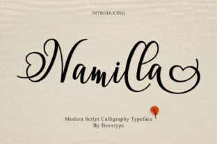 Namilla Script Duo: A Modern Typeface for Branding