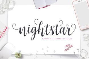 Nightstar Script Font for Modern Branding