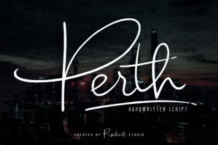 Perth Script: A Handwritten Typeface for Modern Branding