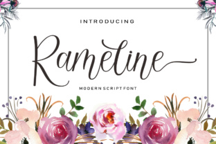 Rameline Script: The Perfect Handwritten Font for Makers