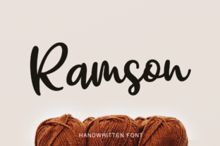 Ramson: A Bold Script Font for Modern Campaigns