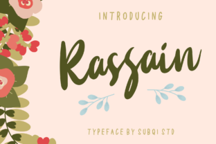 Rassain Script: A Handwritten Typeface for Branding