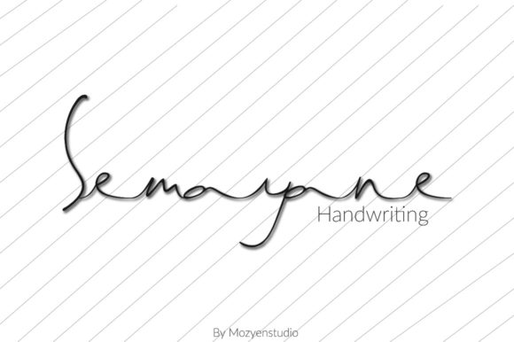 Semayane Font: Elevate Campaigns with Script Handwritten Style
