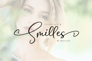 Smilles Script Font for Elegant Web Design