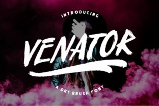 Venator Script Font for Editorial Design